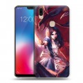 Дизайнерский пластиковый чехол для Vivo V9 Alice Madness Returns