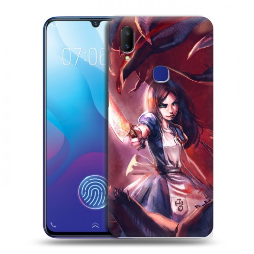 Дизайнерский пластиковый чехол для Vivo V11i Alice Madness Returns