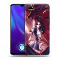 Дизайнерский силиконовый с усиленными углами чехол для OPPO A1k Alice Madness Returns