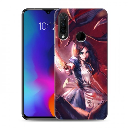 Дизайнерский силиконовый с усиленными углами чехол для Lenovo K10 Note Alice Madness Returns