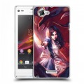 Дизайнерский пластиковый чехол для Sony Xperia L Alice Madness Returns