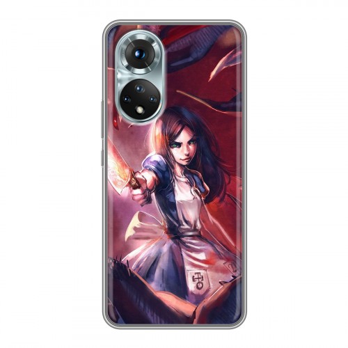 Дизайнерский силиконовый чехол для Huawei Honor 50 Alice Madness Returns