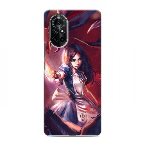 Дизайнерский силиконовый чехол для Huawei Nova 8 Alice Madness Returns