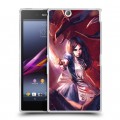 Дизайнерский пластиковый чехол для Sony Xperia Z Ultra  Alice Madness Returns