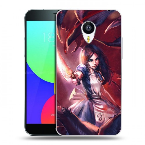 Дизайнерский пластиковый чехол для Meizu MX4 Pro Alice Madness Returns