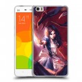 Дизайнерский пластиковый чехол для Xiaomi Mi Note Alice Madness Returns