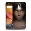 Дизайнерский пластиковый чехол для ZTE Blade X5 Alice Madness Returns