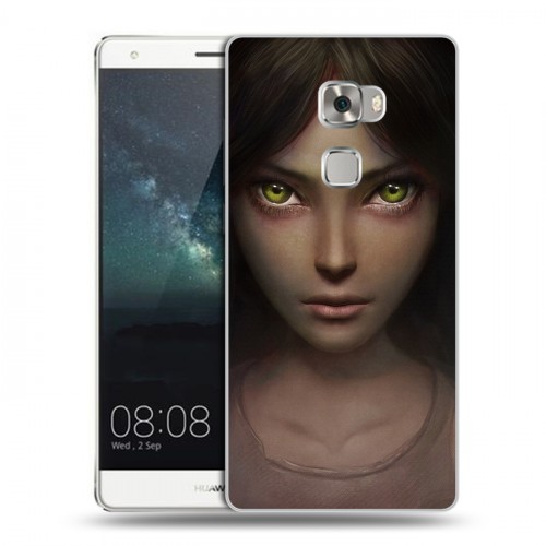 Дизайнерский пластиковый чехол для Huawei Mate S Alice Madness Returns