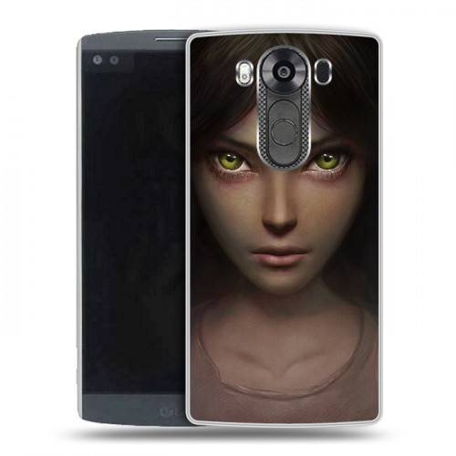 Дизайнерский пластиковый чехол для LG V10 Alice Madness Returns