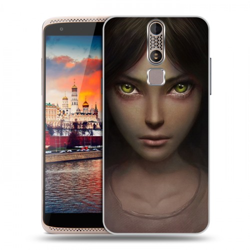 Дизайнерский пластиковый чехол для ZTE Axon Mini Alice Madness Returns