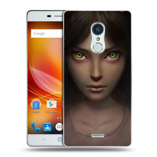 Дизайнерский пластиковый чехол для ZTE Blade X9 Alice Madness Returns