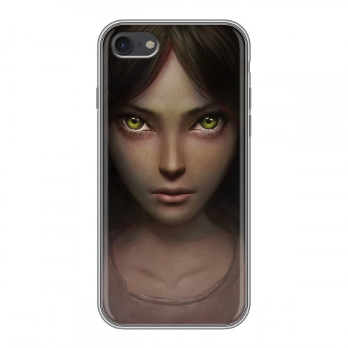 Дизайнерский силиконовый чехол для Iphone 7 Alice Madness Returns