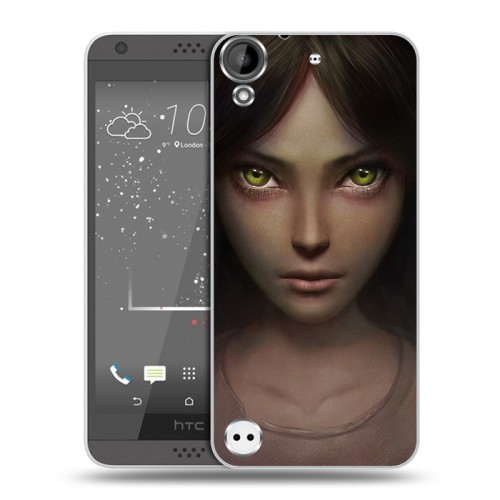 Дизайнерский пластиковый чехол для HTC Desire 530 Alice Madness Returns