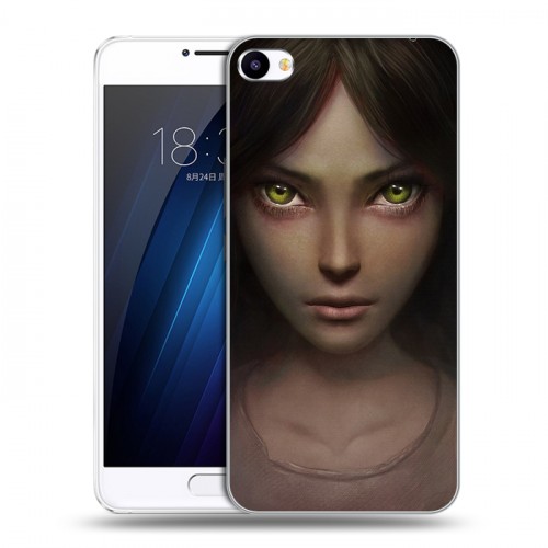 Дизайнерский пластиковый чехол для Meizu U20 Alice Madness Returns