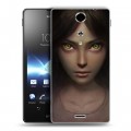 Дизайнерский пластиковый чехол для Sony Xperia TX Alice Madness Returns