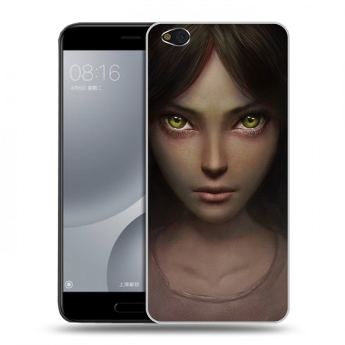 Дизайнерский пластиковый чехол для Xiaomi Mi5C Alice Madness Returns