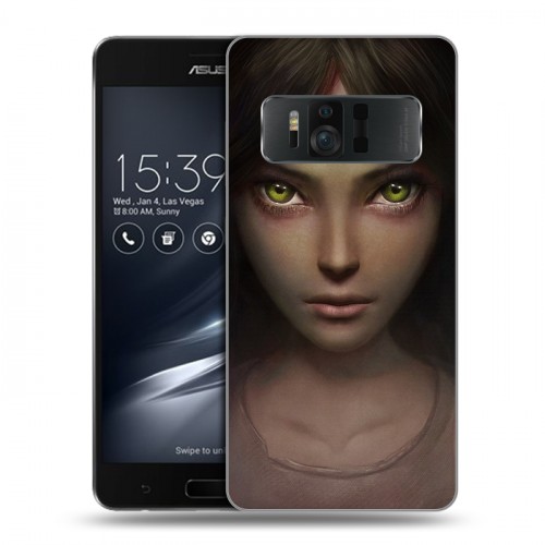 Дизайнерский силиконовый чехол для ASUS ZenFone AR Alice Madness Returns