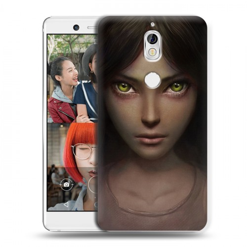 Дизайнерский пластиковый чехол для Nokia 7 Alice Madness Returns