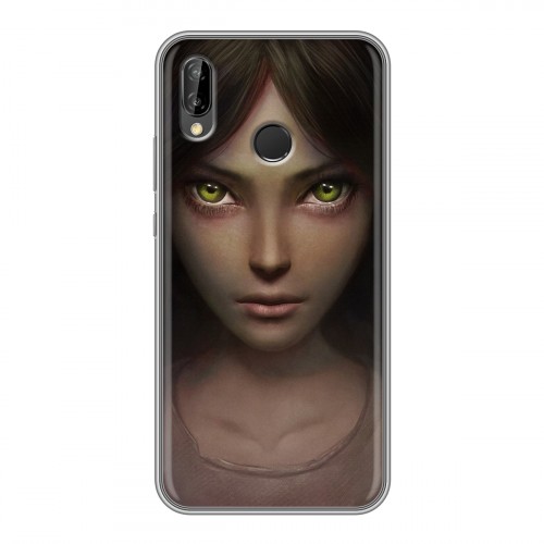 Дизайнерский силиконовый чехол для Huawei P20 Lite Alice Madness Returns