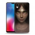 Дизайнерский пластиковый чехол для Vivo V9 Alice Madness Returns