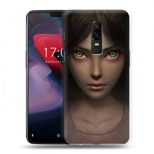 Дизайнерский пластиковый чехол для OnePlus 6 Alice Madness Returns