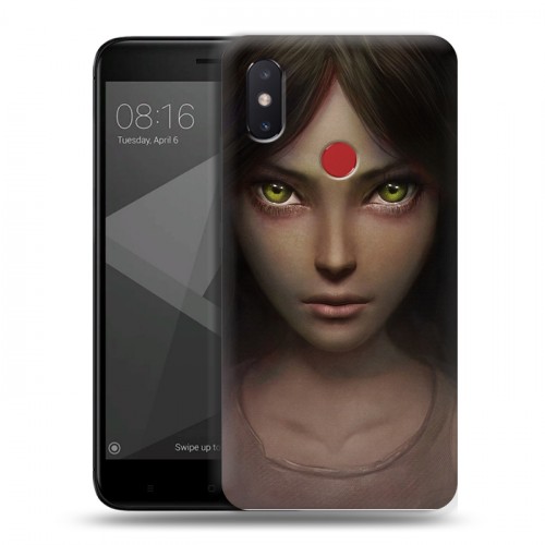 Дизайнерский пластиковый чехол для Xiaomi Mi8 SE Alice Madness Returns