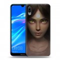 Дизайнерский пластиковый чехол для Huawei Y6 (2019) Alice Madness Returns