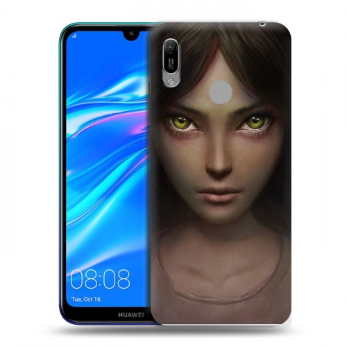 Дизайнерский пластиковый чехол для Huawei Y6 (2019) Alice Madness Returns