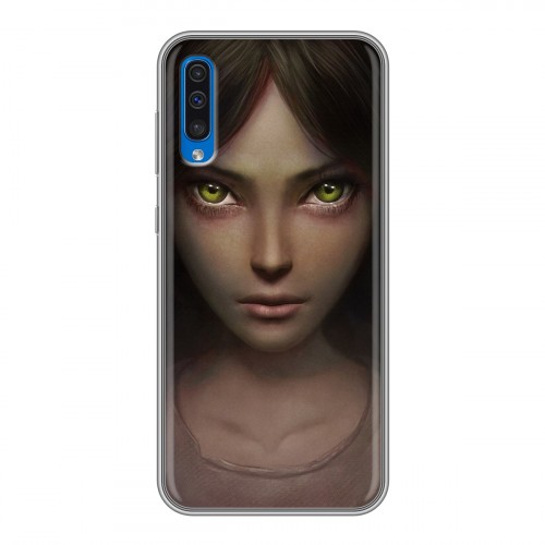 Дизайнерский силиконовый чехол для Samsung Galaxy A50 Alice Madness Returns