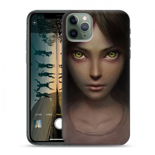 Дизайнерский пластиковый чехол для Iphone 11 Pro Alice Madness Returns