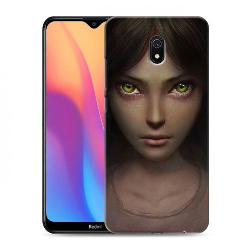 Дизайнерский силиконовый с усиленными углами чехол для Xiaomi RedMi 8A Alice Madness Returns