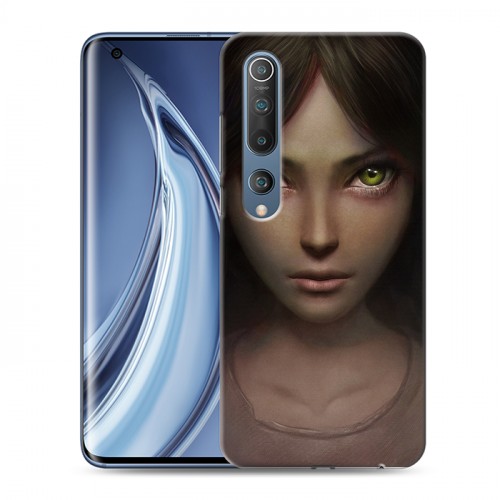 Дизайнерский пластиковый чехол для Xiaomi Mi 10 Alice Madness Returns