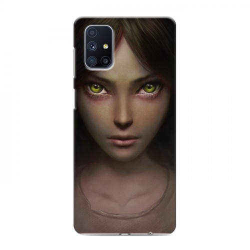 Дизайнерский пластиковый чехол для Samsung Galaxy M51 Alice Madness Returns