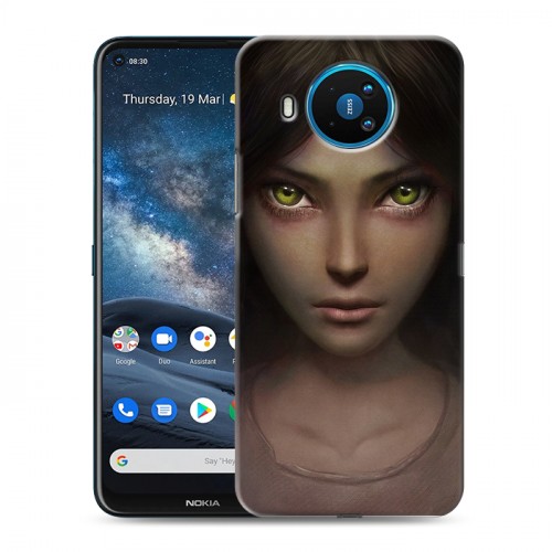 Дизайнерский силиконовый чехол для Nokia 8.3 Alice Madness Returns