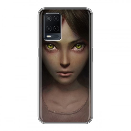 Дизайнерский силиконовый чехол для OPPO A54 Alice Madness Returns