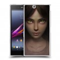 Дизайнерский пластиковый чехол для Sony Xperia Z Ultra  Alice Madness Returns