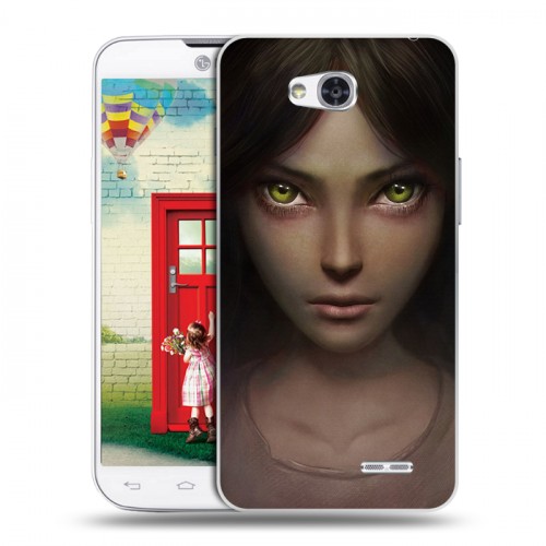 Дизайнерский пластиковый чехол для LG L80 Alice Madness Returns