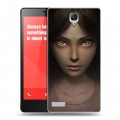 Дизайнерский пластиковый чехол для Xiaomi RedMi Note Alice Madness Returns