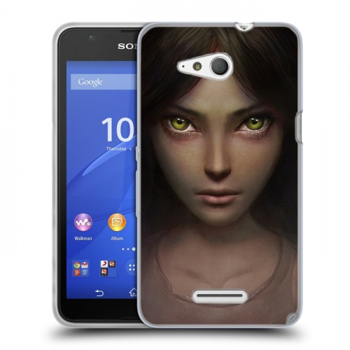 Дизайнерский пластиковый чехол для Sony Xperia E4g Alice Madness Returns