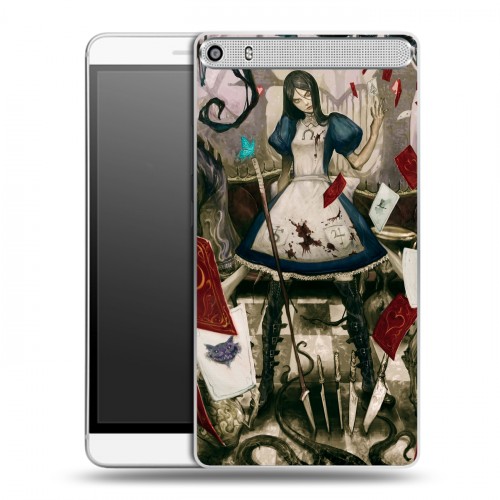 Дизайнерский пластиковый чехол для Lenovo Phab Plus Alice Madness Returns