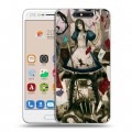 Дизайнерский пластиковый чехол для ZTE Blade V8 Alice Madness Returns