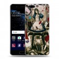 Дизайнерский пластиковый чехол для Huawei P10 Alice Madness Returns