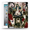 Дизайнерский пластиковый чехол для Ipad 2/3/4 Alice Madness Returns