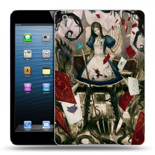 Дизайнерский пластиковый чехол для Ipad Mini Alice Madness Returns