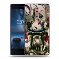 Дизайнерский пластиковый чехол для Nokia 8 Alice Madness Returns