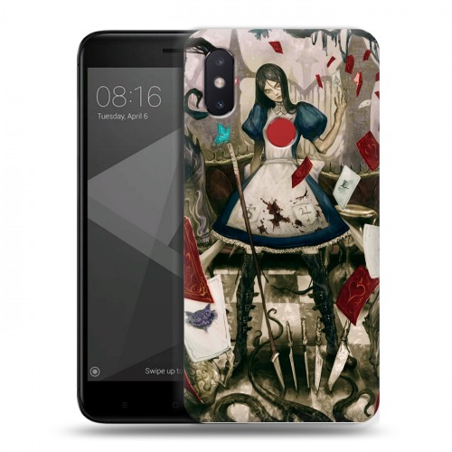 Дизайнерский пластиковый чехол для Xiaomi Mi8 SE Alice Madness Returns