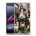 Дизайнерский пластиковый чехол для Sony Xperia Z Ultra  Alice Madness Returns