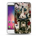 Дизайнерский пластиковый чехол для LG L60 Alice Madness Returns