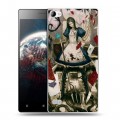 Дизайнерский пластиковый чехол для Lenovo Vibe X2 Alice Madness Returns