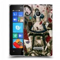 Дизайнерский пластиковый чехол для Microsoft Lumia 435 Alice Madness Returns